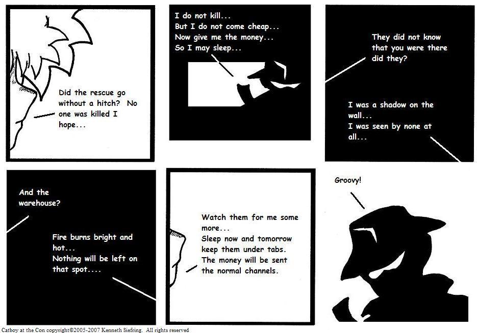 The man in the shadows