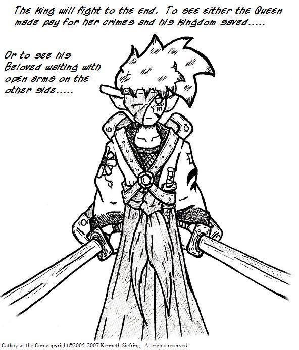 Filler Art:  All Hail The King!