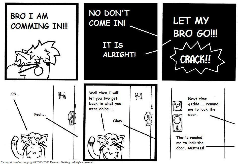 Why it is good to knock....