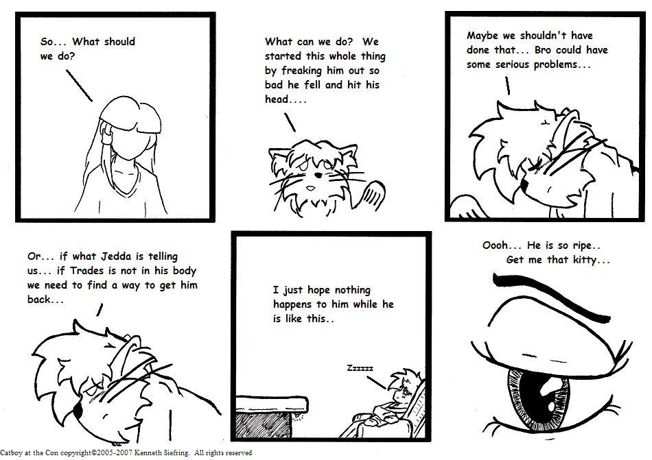 Brother tries to help....