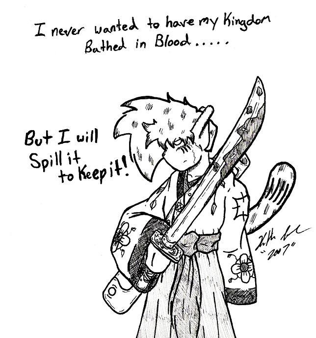 Filler Art:  For my Kingdom!