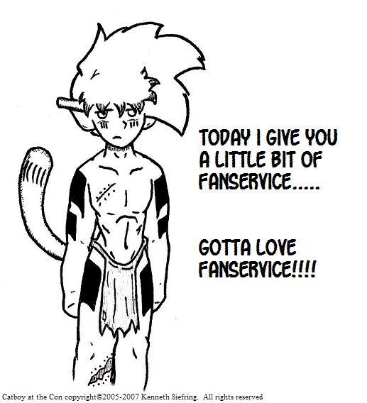 Filler Art:  A little bit of Fanservice