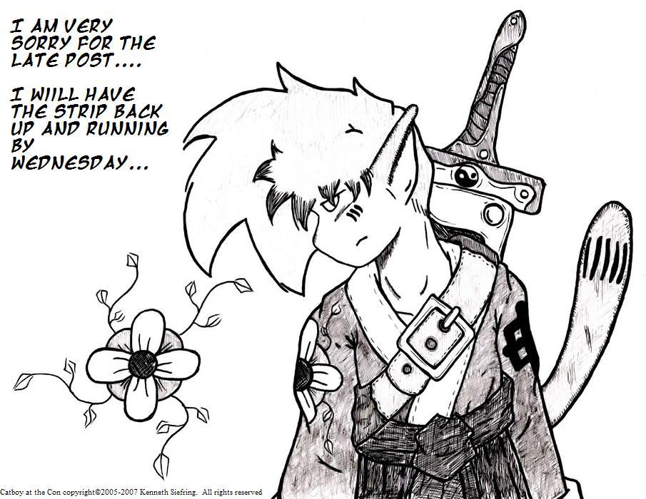 Filler Art:  Sorry for the late Update...