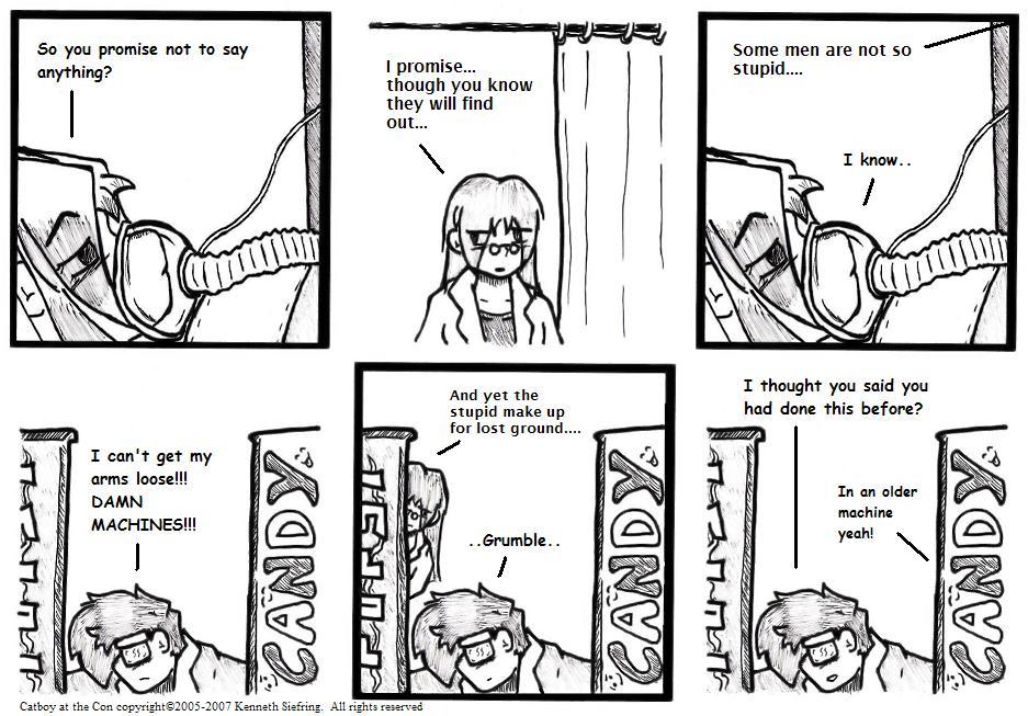 Stuck Inside Two Vending Machines