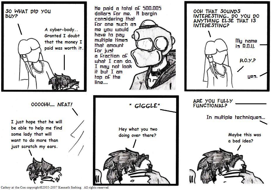 R.O.Y.  the cyber-body