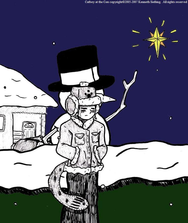 One Snowy Night   (Panel 2)