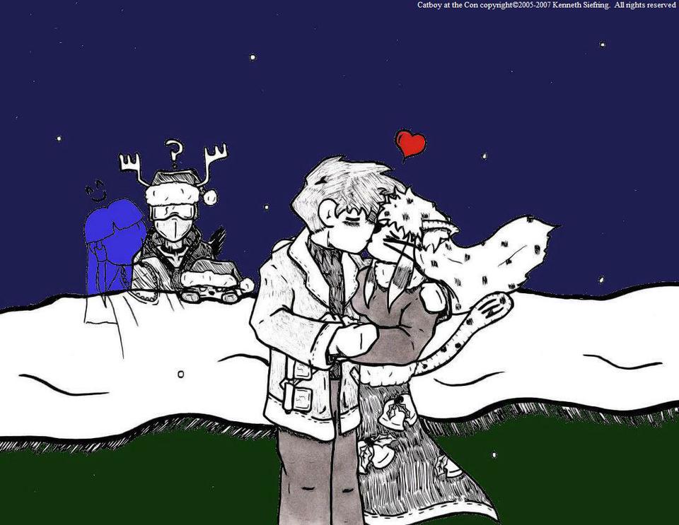 One Snowy Night (Panel 3)