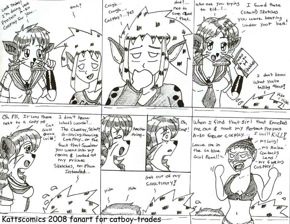 Fanart for Catboy-Trades 2 by ~Kattscomics