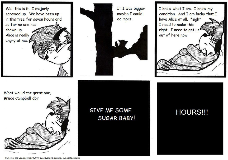 Stuck up a Tree- Hours