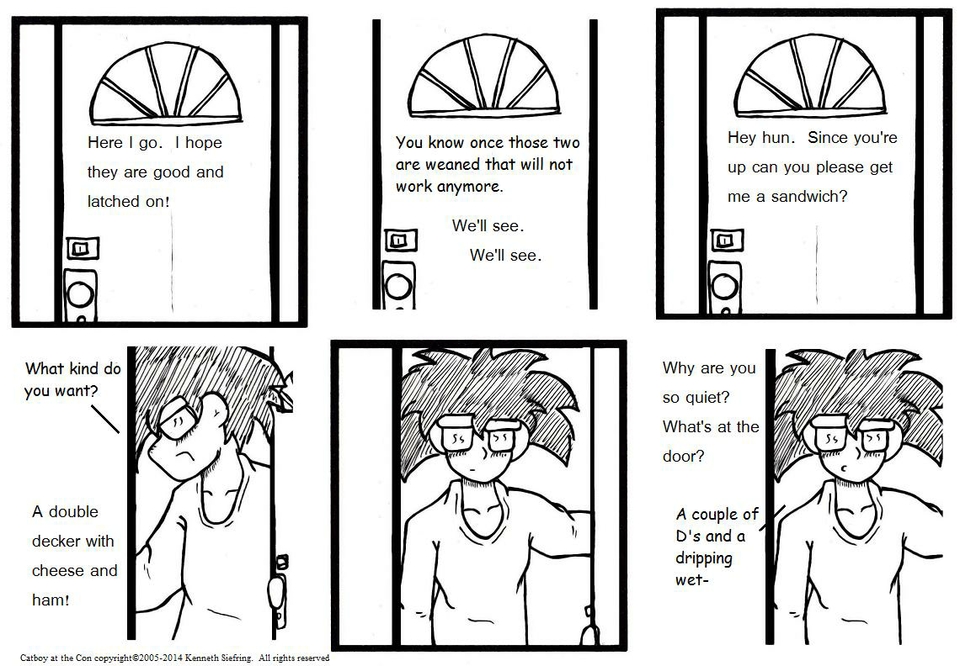 Knock Knock Knocking on Carl's Door