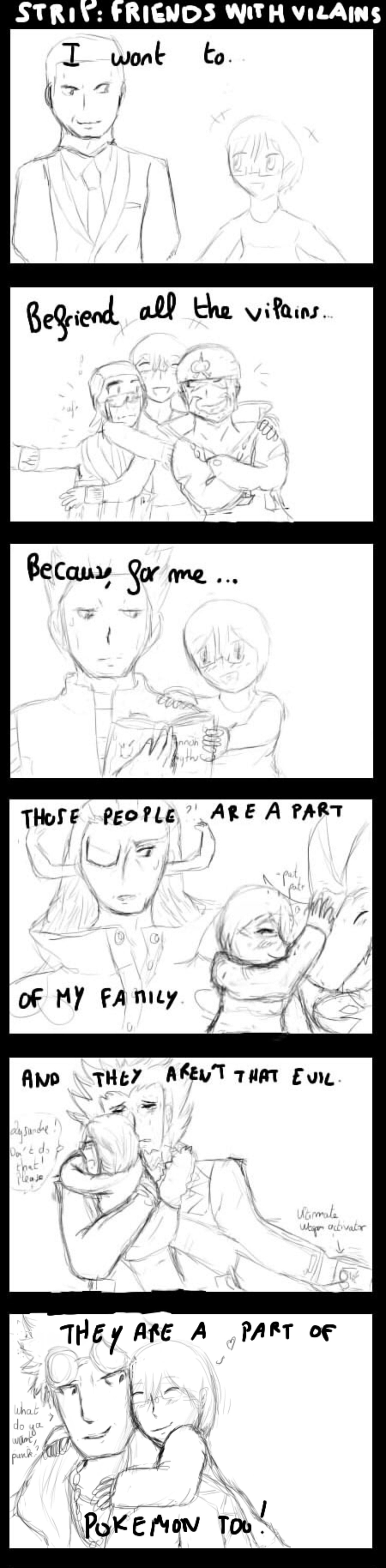 Befriending villains