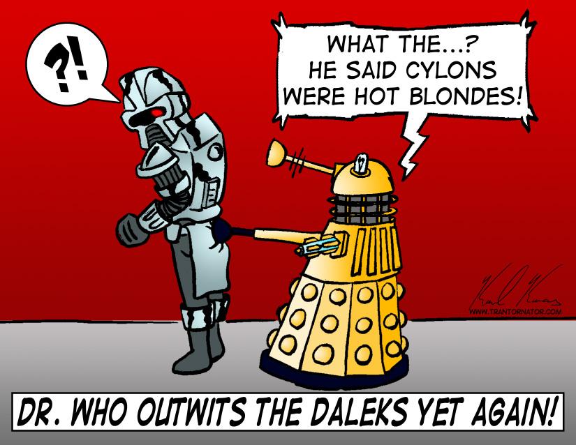 Dalek/Cylon Love