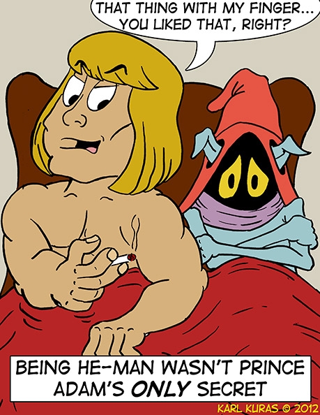 He-Man's true secret identity...