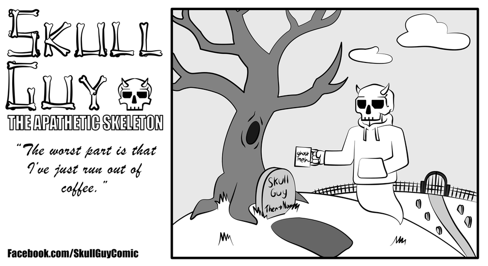 Graveyard - Skull Guy, The Apathetic Skeleton