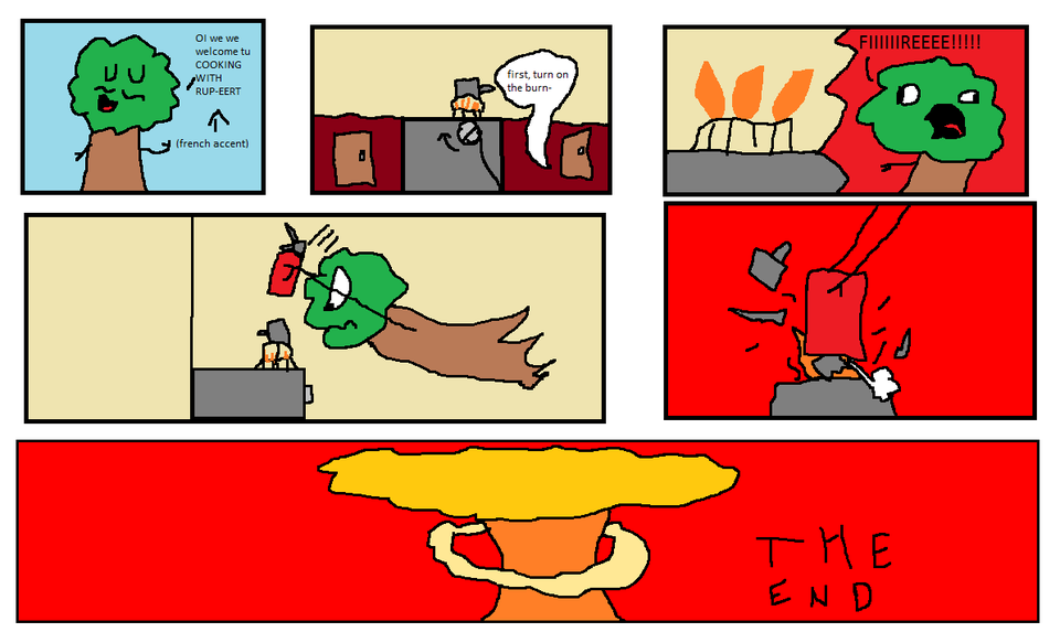 Ruperts cooking show