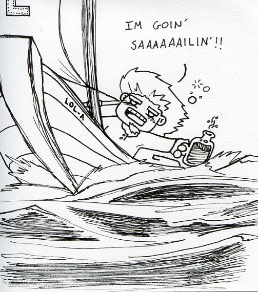 Driving ships to new lands~!