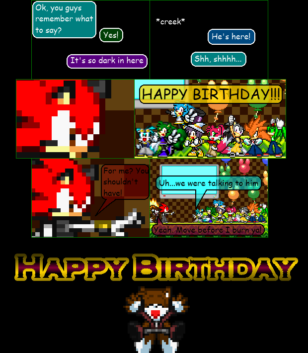 Sean Birthday Comic