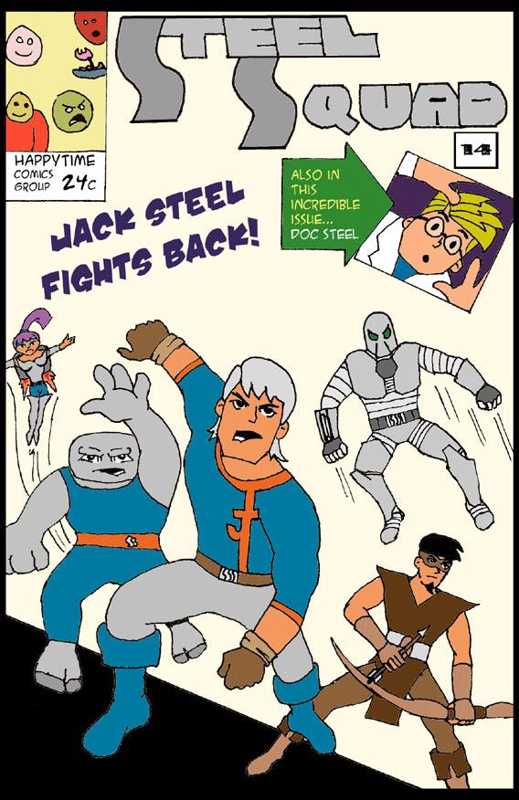 Bonus - Steel Squad Homage cover