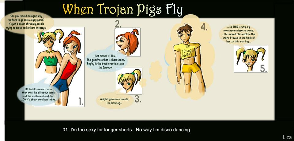 01. I'm too sexy for longer shorts...no way I'm disco dancing