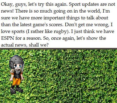 Sports are awesome....