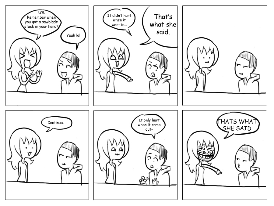 1-7-12 WHAT SHE SAID