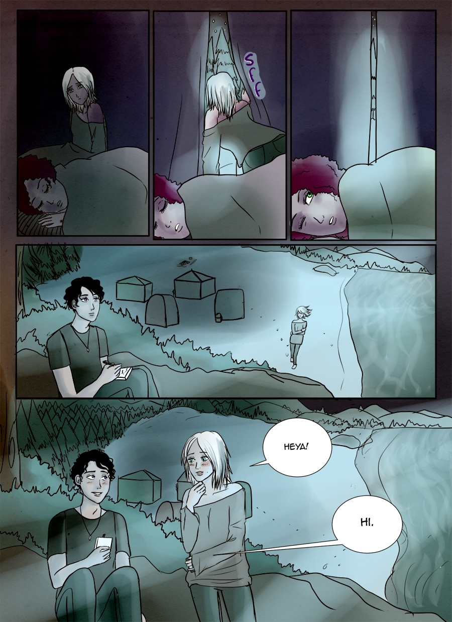 Page 8, sneaking out