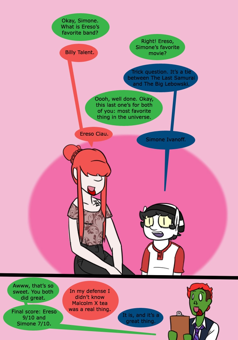 Valentine Questionaire.