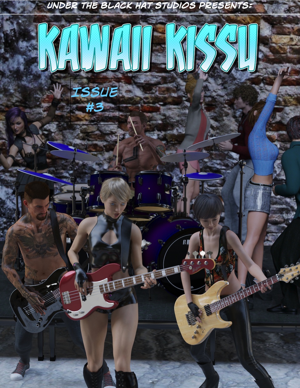 "B" Cover for issue 3