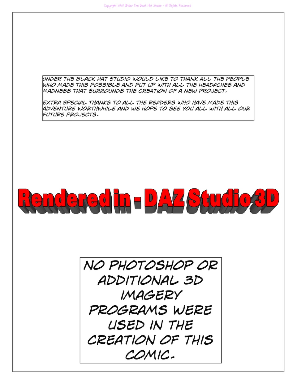 Issue 4 - Inside Rear Cover