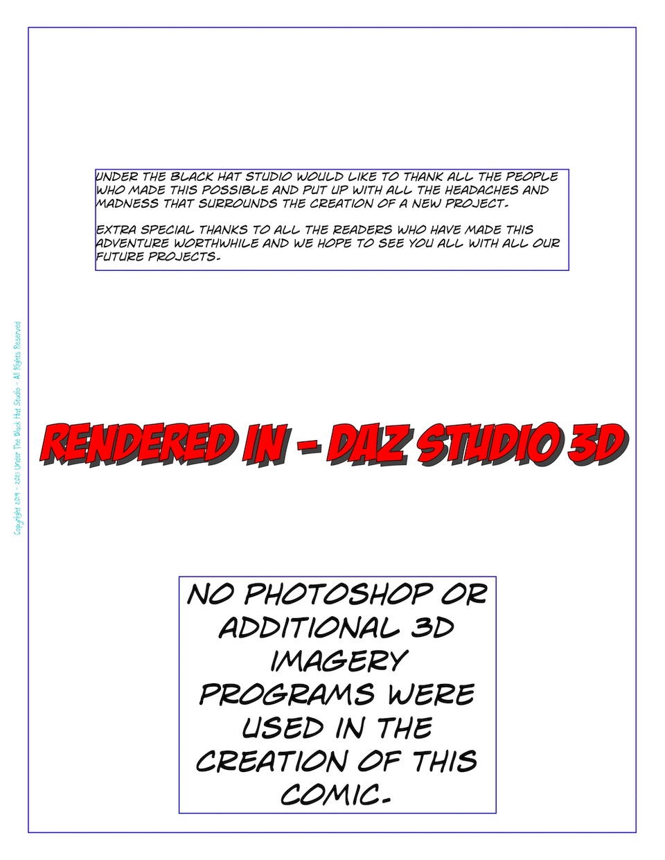 Issue 6 - Inside Rear Cover