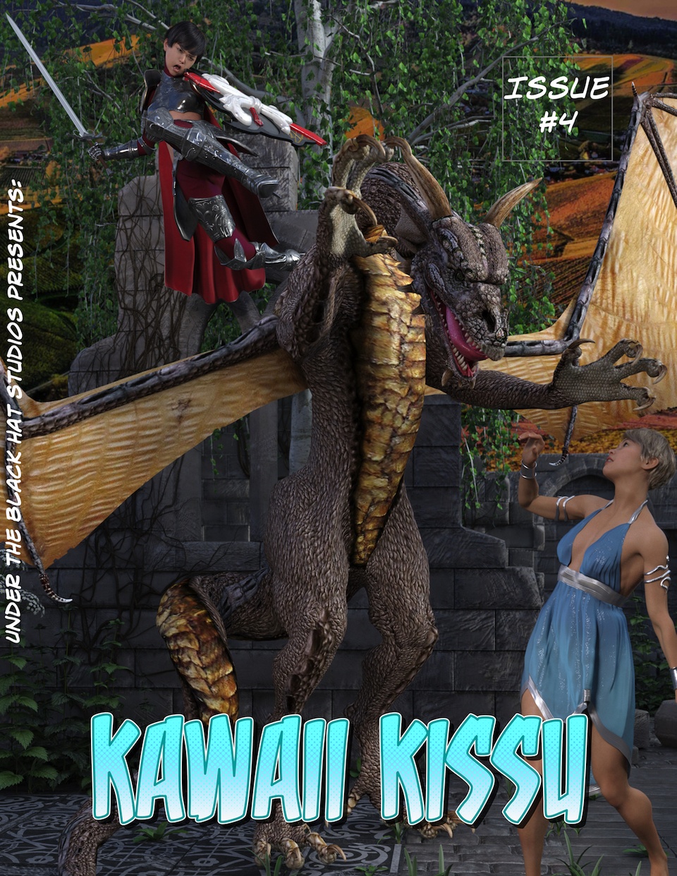 Cover 'B' for Issue 4