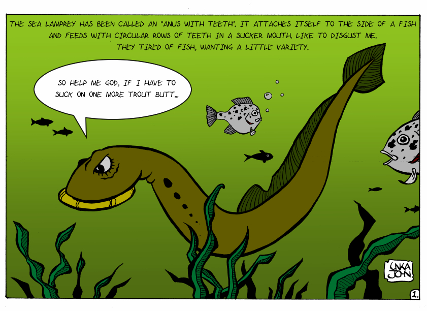 Rumpzilla and the Sea Lampreys