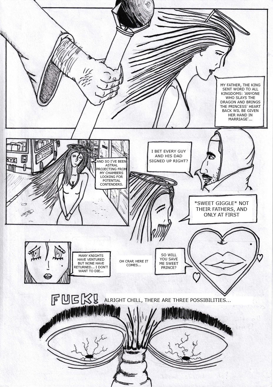 OSKA BAIT VS SPACE EPISODE 1, PAGE 8