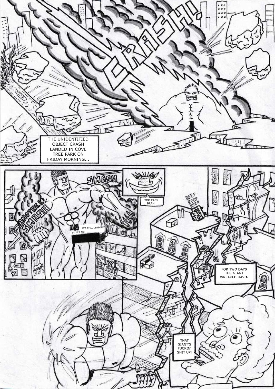 OSKA BAIT VS SPACE EPISODE 2, PAGE 5