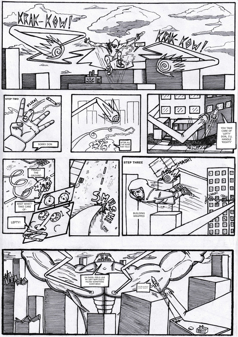 OSKA BAIT VS SPACE EPISODE 3, PAGE 28