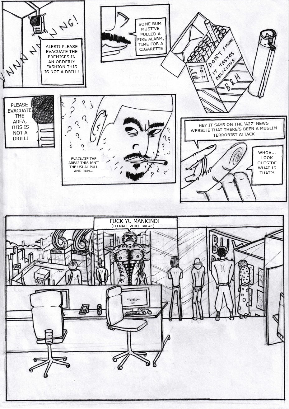 OSKA BAIT VS SPACE EPISODE 1, PAGE 13