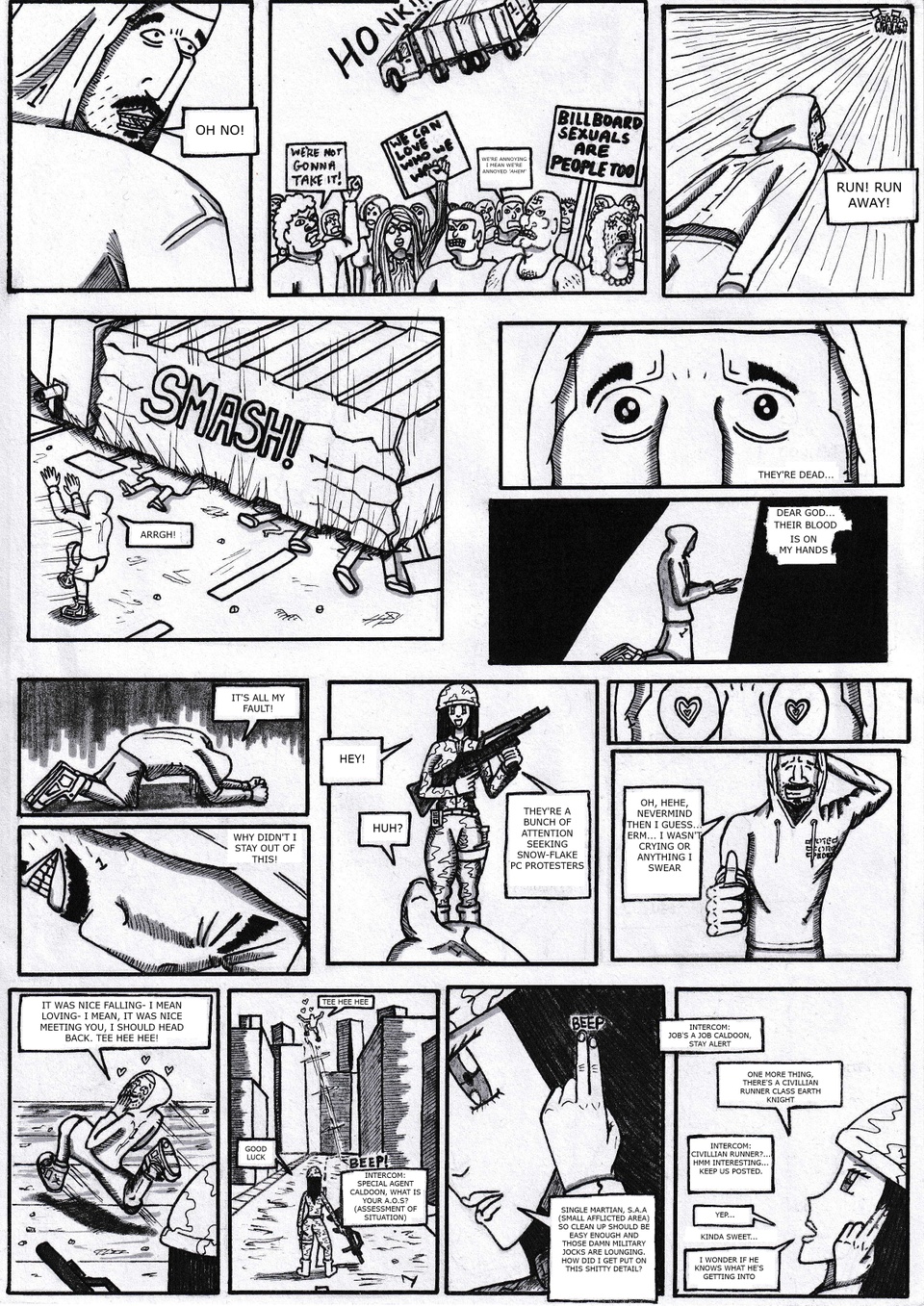 OSKA BAIT VS SPACE EPISODE 3, PAGE 17