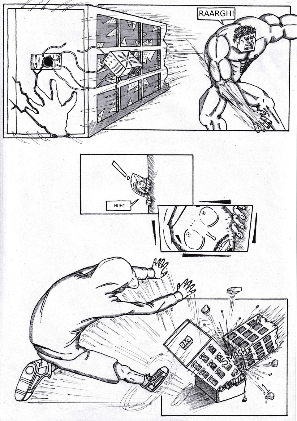 OSKA BAIT VS SPACE EPISODE 3, PAGE 9