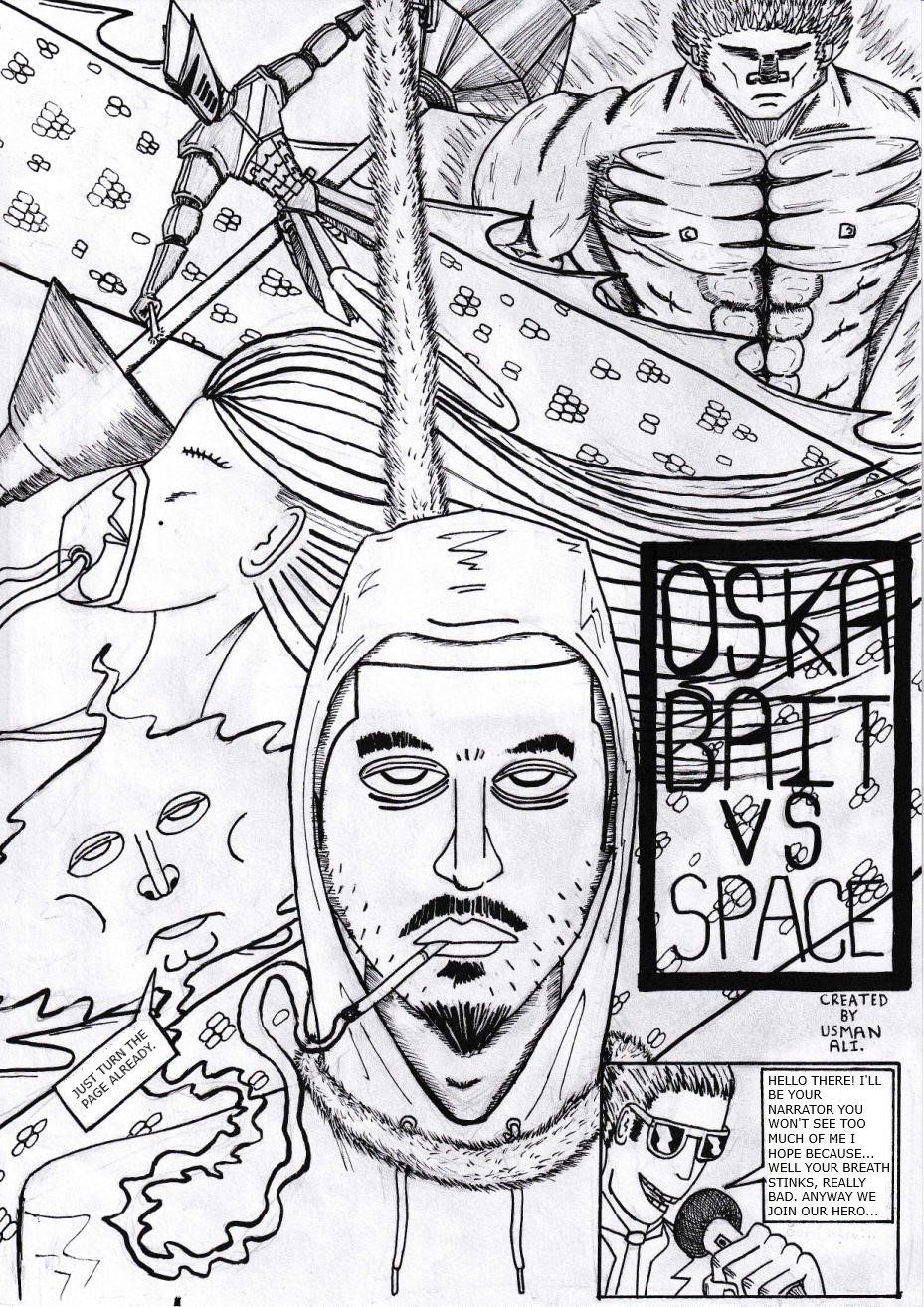 OSKA BAIT VS SPACE EPISODE 3, TITLE PAGE