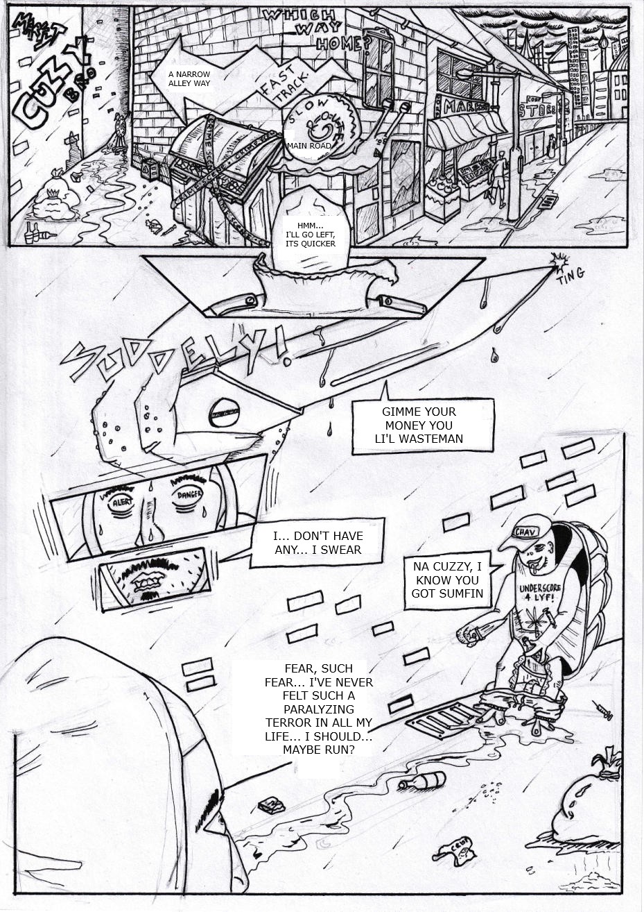 OSKA BAIT VS SPACE EPISODE 1, PAGE 17