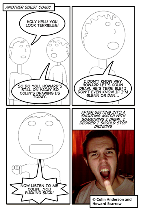 FFS Guest Comic #3: GFY, Colin