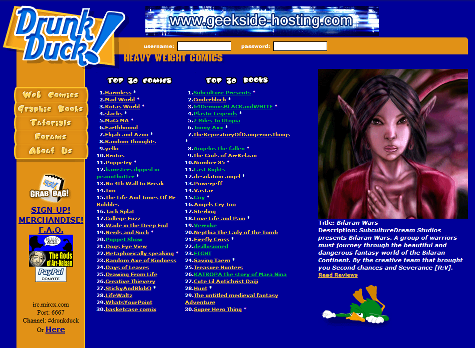 Website Design 2003