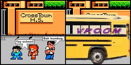 Filler: Two Panel Special(AKA Back in School)