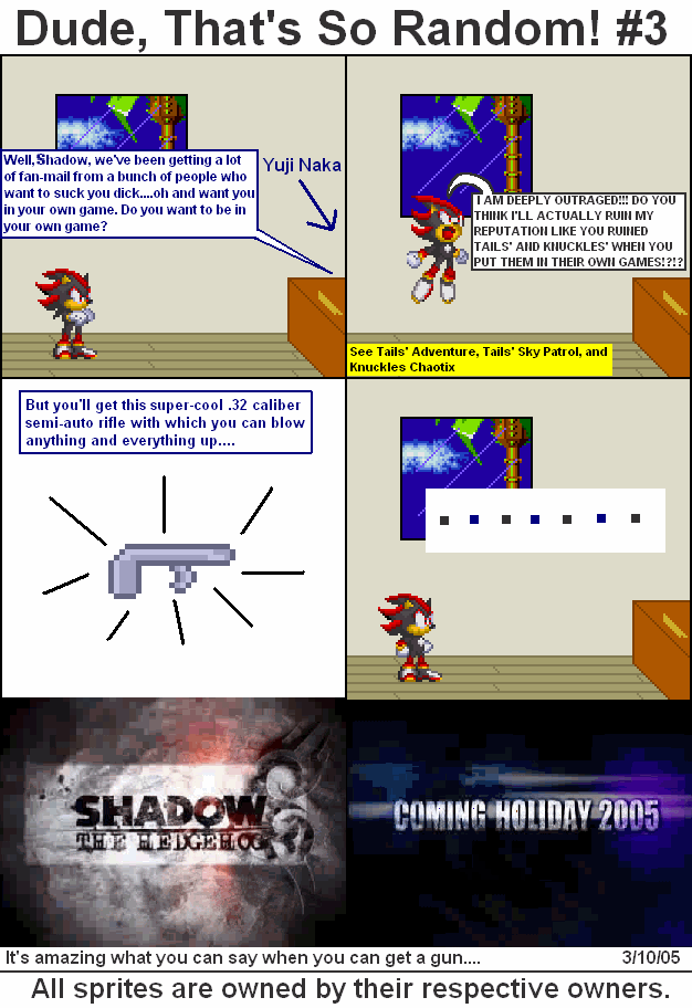 DTSR #3 - Shadow the Hedgehog