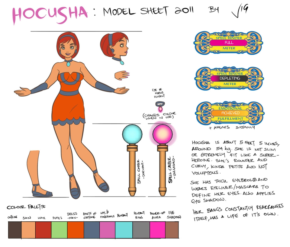 Model Sheet 2011