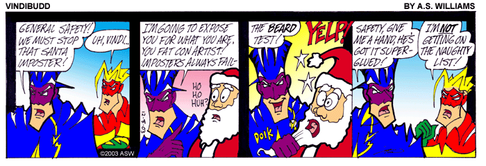 12/08/2003: Santa Imposter!