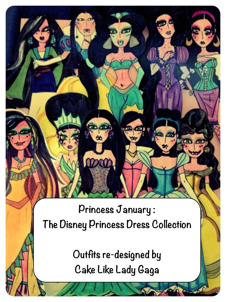 Princess January : The Disney Princess Collection : Cover