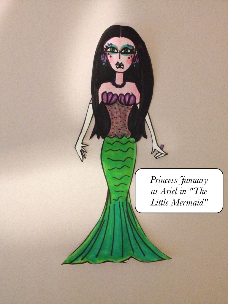 Princess January : The Disney Princess Collection : Pg. 6 (Ariel, The Little Mermaid)