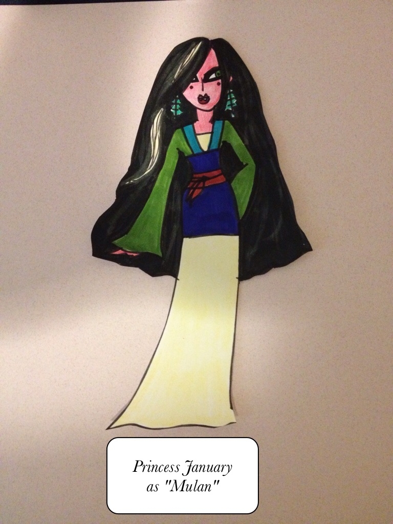 Princess January : The Disney Princess Collection : Pg. 11 (Mulan)