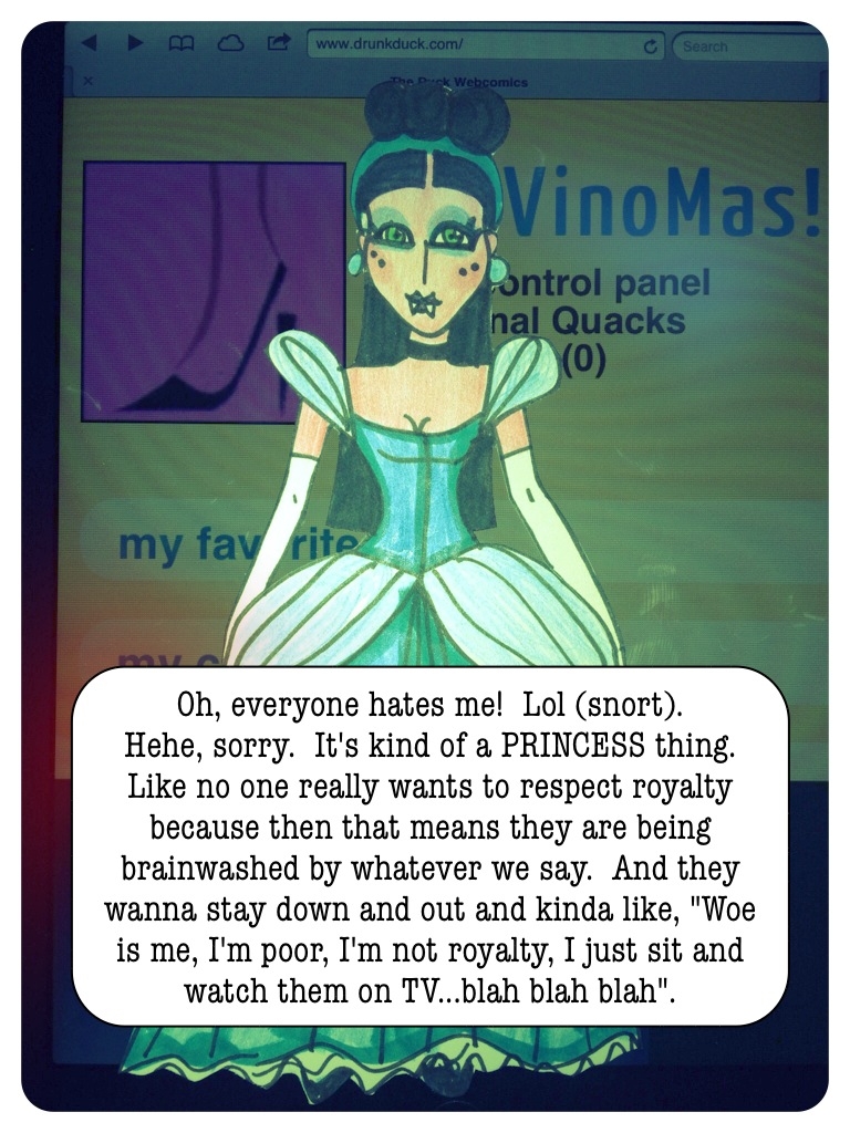 The Duck Webcomics Interviews Princess January of YOUR CHOICE... : Answer 1 of 3.